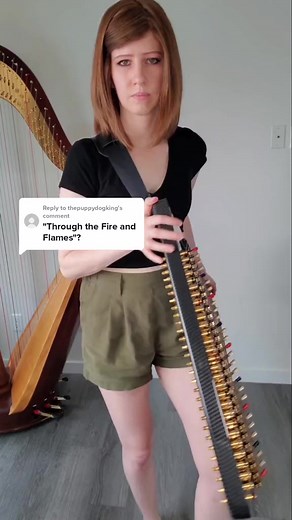 🤘😎🤘#dragonforce #throughthefireandflames #harp #music #ELECTRICharp #deltaharp #salviharps #lyonhealyharps | Salvi Harps | Delta Harp | Lyon & Healy Harps | Dragonforce | Kristan Toczko