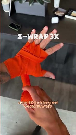How to wrap your hands with 180-inch wraps from TK Boxing Gear.