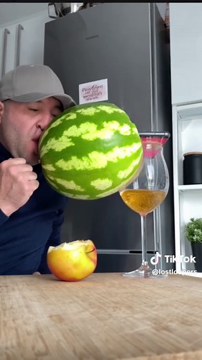 Apple Juice Visual Trick Gone Wrong: Watermelon Surprise