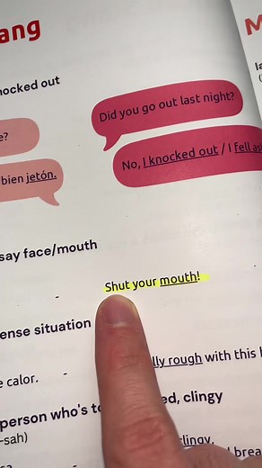 Learn all types of Spanish slang and phrases to surprise people 😂 #spanishforeveryday #spanishslang #howtolearnspanish #newyearnewme #tiktokshopcreatorpicks