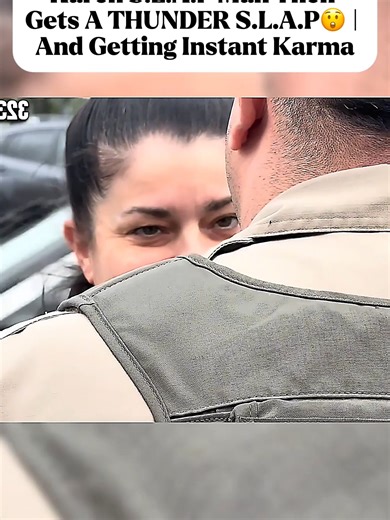 Instant Karma: Karen Gets a Thunderous Slap!