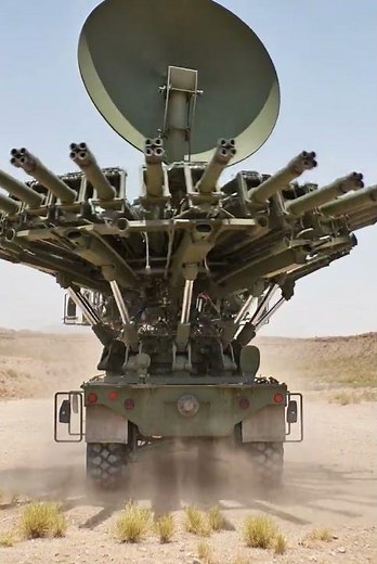 Advanced Anti-Aircraft Defense System in Action (Next-Level Military Tech) #Military #DefenseSystem