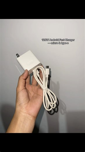 120W Android Fast Charger for Type C Devices