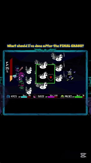 Day 5 i guess? #deltarune #chapter1 #jevil #vecna #cool The World Revolving by Toby Fox