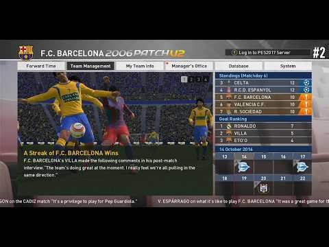Barcelona 2006 [PES 2017 - PC] 2006 Patch v2 - #2 #fifa #soccer #barca #pes6 #barcelona