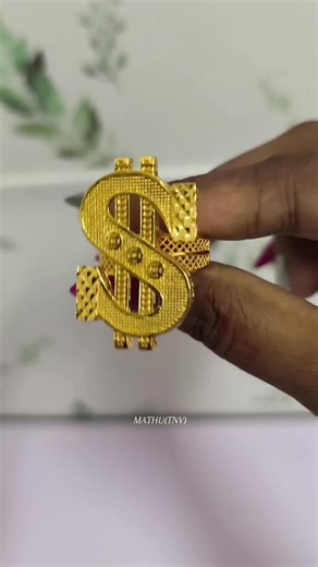 24K GOLD PLATED MEN RING #menring #cincinlelaki #dollarring #24kgoldplatedjewellery #tiktokshop