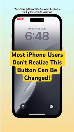 Most iPhone Users Don't Realize This Button Can Be Changed! #shorts #iphone