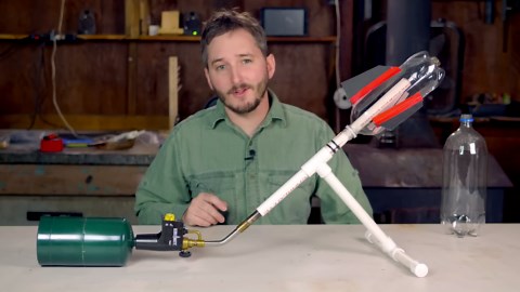 Simple Bottle Rocket Launcher (Propane)