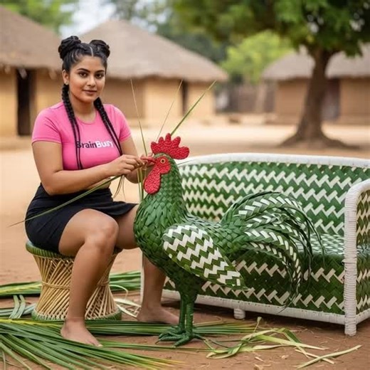 Creative Life-Size Palm Frond Art Projects