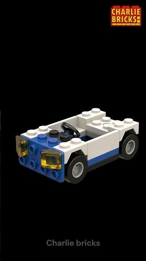 LEGO City Mini Police Car 30366 🚓 Speed Build Tiny Polybag Set Build