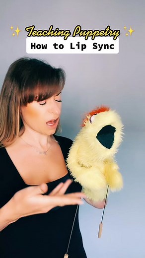 Teaching Puppetry: How to Lip Sync