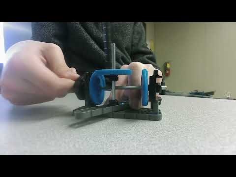 Student Demonstrates - Forward, Neutral, and Reverse Gear Box Model with VEX IQ
