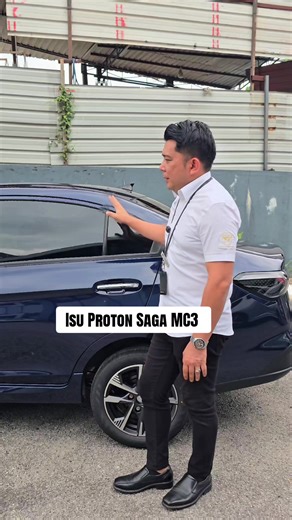 Proton Saga MC3: Kereta Selesa Siap Bertinted