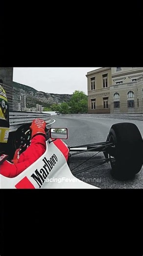 Senna 🆚 Prost at Monaco 🤯🔥 #f1 #formula1 #ayrtonsenna #senna #f1shorts