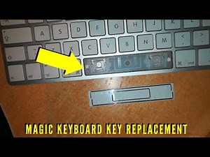 REPAIR Remove replace key of APPLE MAGIC KEYBOARD. DIY! #magickeyboardipadair #magickeyboard