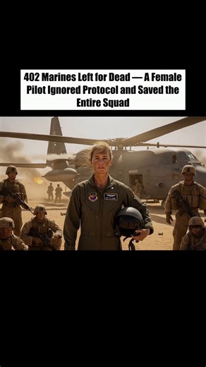 31K views · 1.4K reactions | 402 Marines Left for Dead — A Female Pilot Ignored Protocol and Saved the Entire Squad | Silent Valor Stories | Facebook