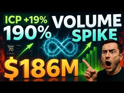 ICP PRICE PREDICTION: 190% Volume Spike + Mission 70 Tokenomics Revolution Explained