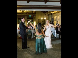 Let's Get The Party Started: Bride & Groom Dance With a Bellydancer