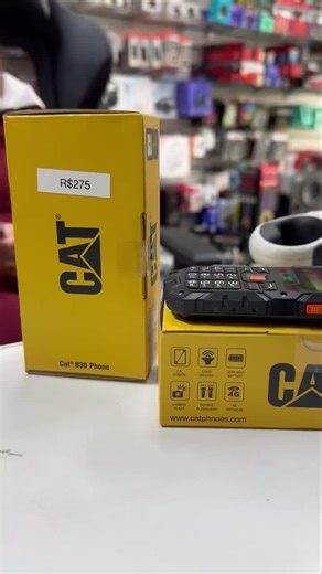 Datec Informatica Cascavel on Instagram: "Feature phone, celular para idoso, telefone simples caterpillar B30, CAT B30. *lanterna dupla *2,4” tela *alto falante som externo *camera vga com flash *rede 4G, dual chip *bateria 2500MAH *gravador voz *robusto e resistente. r$275 em 12x sem juros no cartão ou R$247,50 no pix ou dinheiro. datec informatica loja cascavel, rua cuiaba 3462 neva Cascavel-Pr, esquina pio xii em frente posto shell ouro preto na mesma quadra mufatao neva,45 3224-2200 ou tim/w