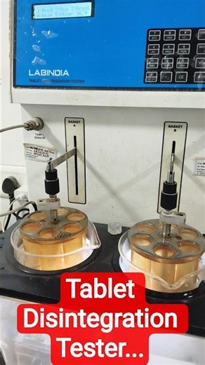 Tablet Disintegration Tester part 2