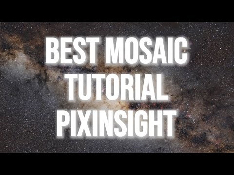 Tutorial best Pixinsight Mosaic Script Photometric-Mosaic