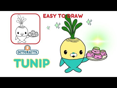 HOW TO DRAW OCTONAUTS | TUNIP THE VEGIMAL