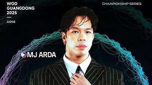 MJ Arda tapped as judge for World of Dance 2025 in China