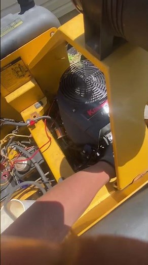 Kawasaki fh601v first run on one cylinder (#1)