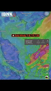76K views · 612 reactions | DATA WINDY 7-8/11/2025  Luruan angin...