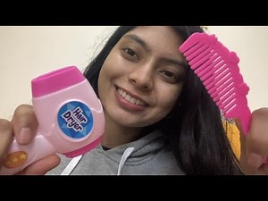 ASMR Getting you Ready | Hindi ASMR | with kids toy set🧸(English subtitles)
