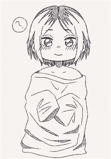 孤爪研磨を幼児化する描き方｜ハイキュー！イラストのコツ