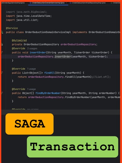 JAVA SENIOR đã từng thực hiện về PATTERN SAGA - Distributed Transactions - DDD Project #anonystick #backend #2025 #java #kafka Link: https://youtu.be/CpolDThiuWA