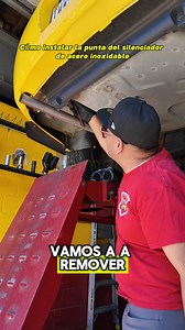 6.8K views · 82 reactions | Le instalamos la punta del silenciador de acero inoxidable a este carro deportivo #carros #tuning #deportivo #viralreelsシ #parati | Luis El Mecánico | Facebook
