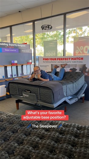 8.9K views · 33 reactions | Once you’ve experienced an adjustable base, you won’t settle for less. https://bit.ly/3PyX0d1 | Mattress Firm | Facebook