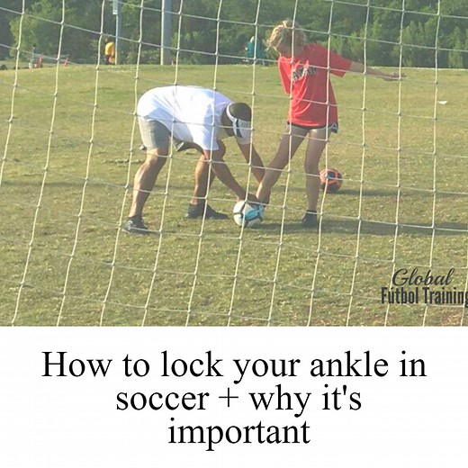 How To Lock Your Ankle - Soccer Training