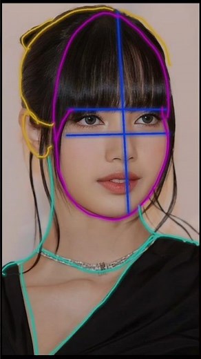 How to draw lisa from blackpink #blackpink #shorts