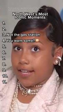 North West's Most Iconic Moments #shorts #northwest #iconicmoments