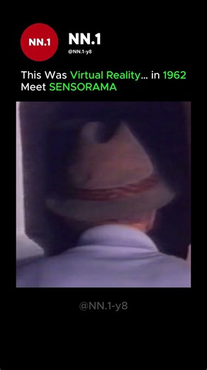 1962 Technology Was Already INSANE way before VR. This is SENSORAMA.