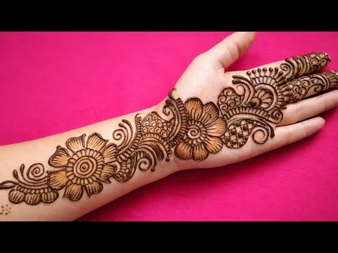 Very beautiful and stylish mehndi design/Eid mehndi design/mehandi ka design/mehendi