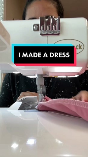 I made a dress! Learn to sew at sewitacademy.com #sewing #sewistsoftiktok #diy #fyp #imakeclothes