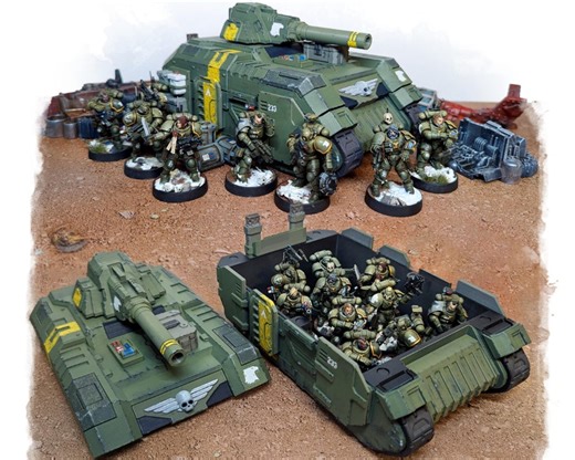 3D Printed Modular Tank: Astral Combat Carrier for Wargaming - Etsy