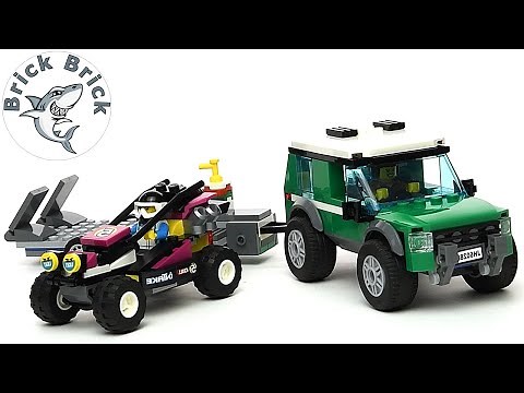 LEGO City 60288 Race Buggy Transporter - Speed Build Review
