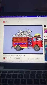 Sesame Street Elmo visit the firehouse