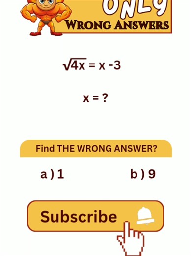 What is the wrong answer? Can you solve this question and find the wrong answer #maths #quiz #puzzle