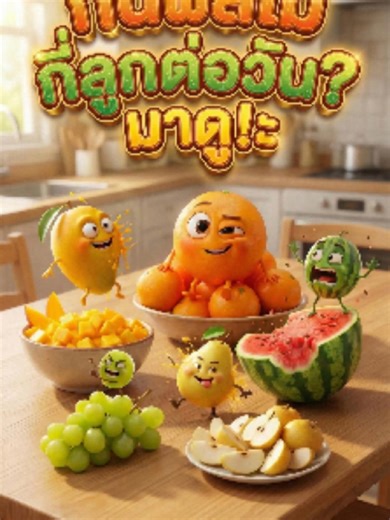 กินผลไม้กี่ลูกไม่ให้อ้วน? มาฟังคำตอบก่อนสาย! 🛑#กินผลไม้ #สุขภาพ#สายสุขภาพ#ดูแลตัวเอง