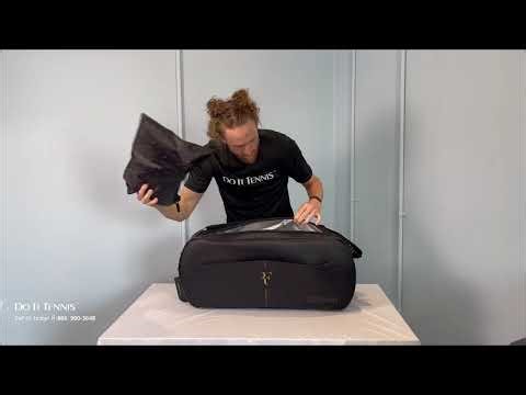 Wilson RF Tournament Laver Cup 9 pack Tennis Bag #wilson #wilsontennis #rogerfederer #lavercup