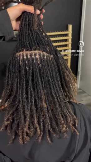 Micro Loc Maintenance #locs #hairstylist #wicks #batonrouge #viralvideo #shorts #luxuryhairhaven