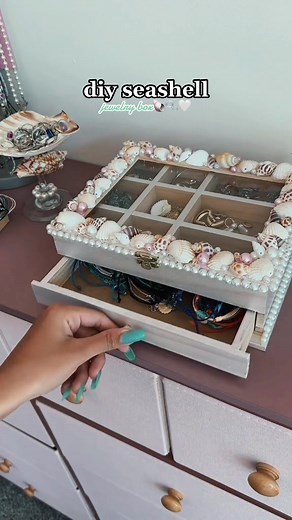 DIY Seashell Jewelry Box Tutorial for Summer Crafting Fun!