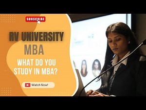 What Do You Study in an MBA? | Semester-Wise Breakdown | RV University