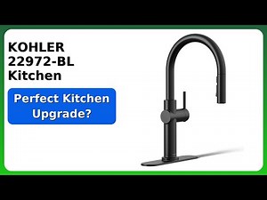 REVIEW (2025): KOHLER 22972-BL Kitchen Faucet. ESSENTIAL details.